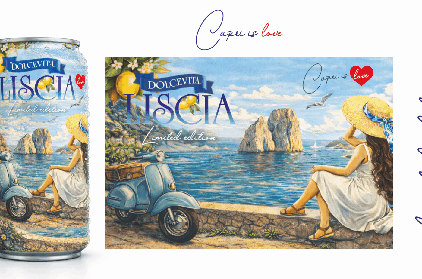 Dolcevita Briosa ” Capri is Love”