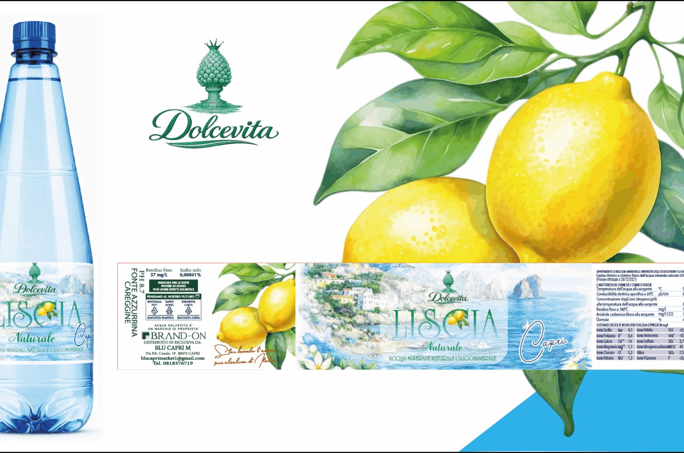 Dolcevita Liscia Naturale 1, 5l
