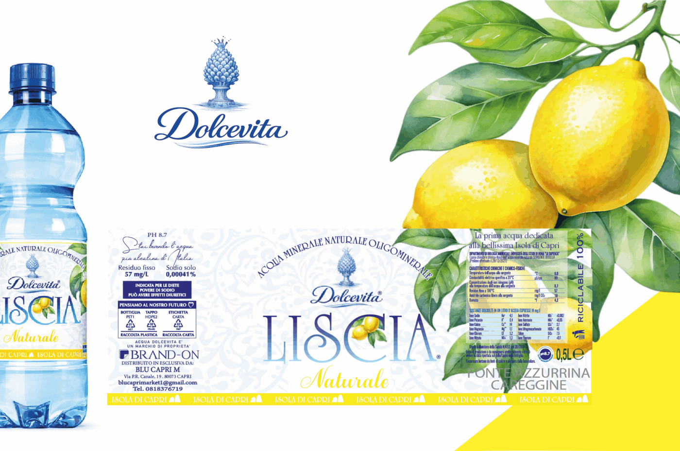 Dolcevita Liscia Naturale 1, 5l